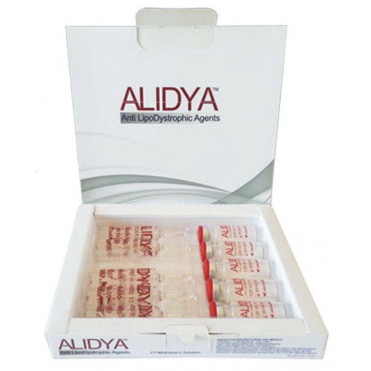 Alidya - Cutie - 5 fiole 340 mg substanta liofilizata + 5 fiole 10 ml solutie reconstituire