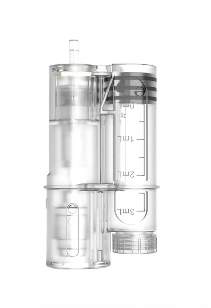 Dispozitiv 18 ace - Otel Inox - Hydra Pen H6 cu Rezervor Substanta - 2 mm