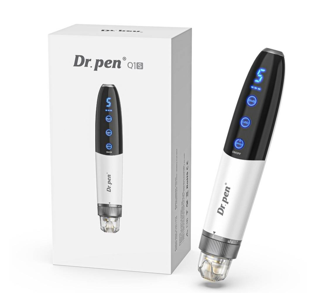 Dr.Pen Q1s - 9 - 25 Ace - fara fir - Electroporare - Fototerapie - CADOU  5 ace