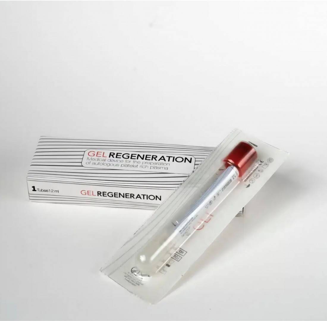 Eprubeta PRP - Gel si Anticoagulant - 12 ml - cutie 10 eprubete 