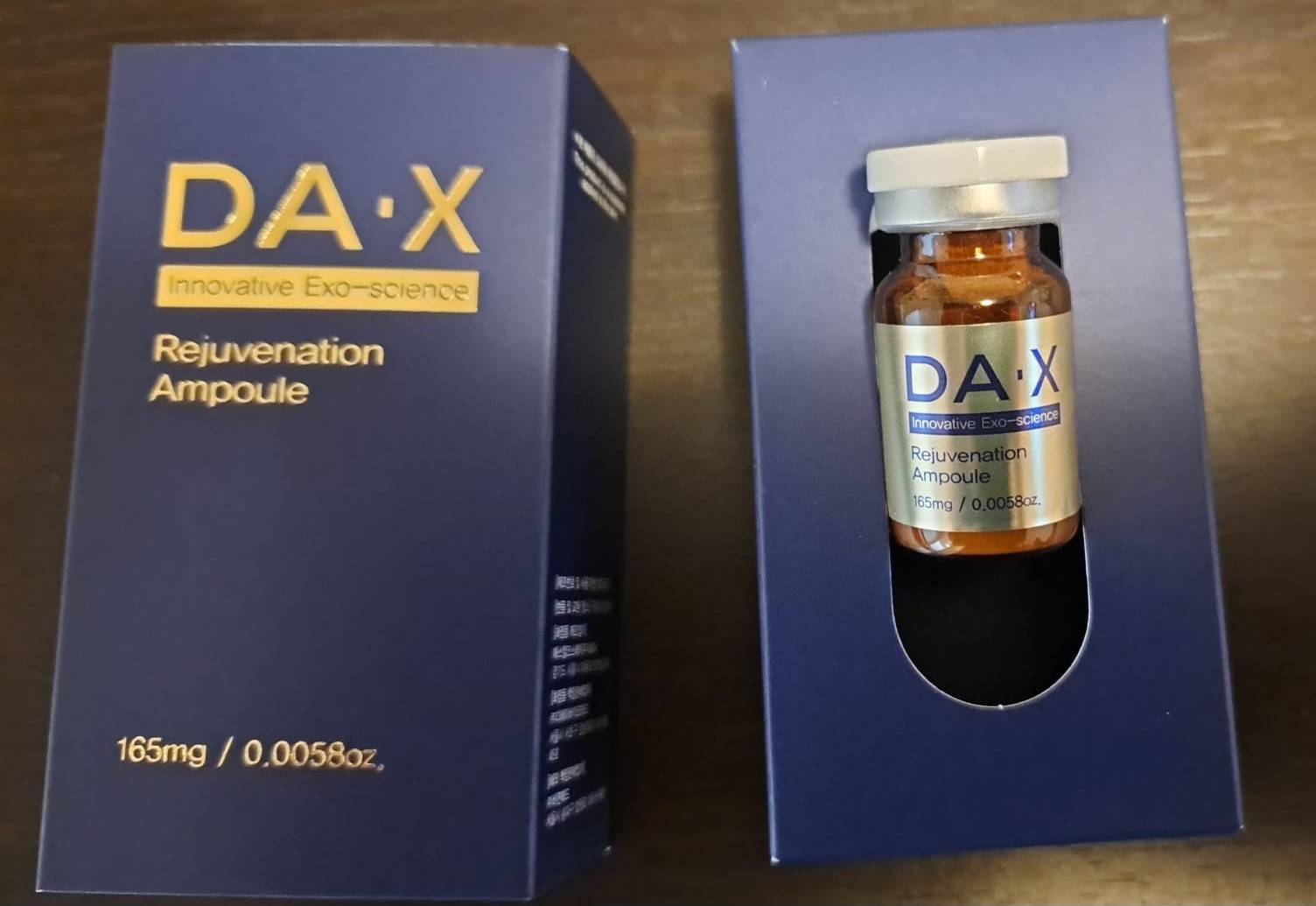 Exozomi - DA-X - fiola 165 mg - 10 miliarde exozomi , glutathion , acid tranexamic