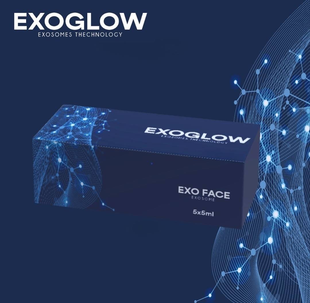 Exozomi - ExoGlow Exo Face - 1 fiola 5 ml - exozomi + acid hialuronic HMW , acid hialuronic LMW , peptide ...