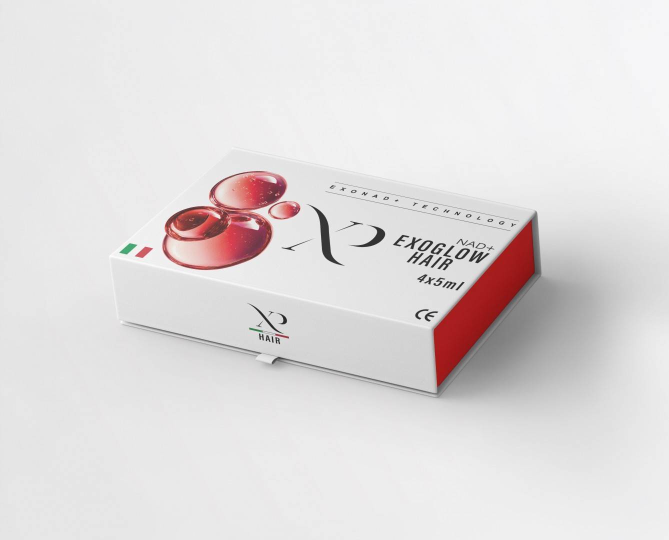 Exozomi - ExoNAd+ - ExoGlow Exo Hair - 1 fiola 5 ml - Exozomi Plante + acid hialuronic HMW + LMW , peptide , biotin , NAD+ ... 