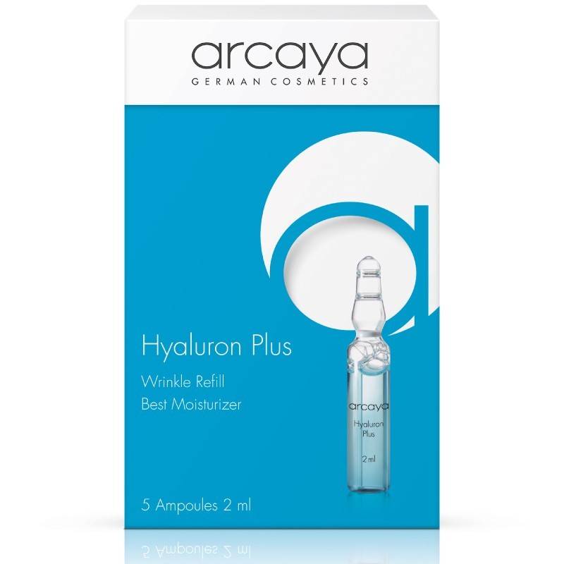 Arcaya - Hyaluron Plus - Acid Hialuronic - 1% - 5 buc fiole 2ml - topic
