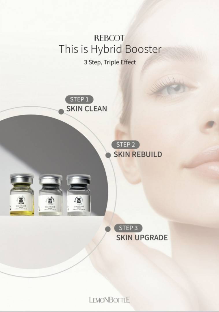 Lemon Bottle Reboot - skinbooster hybrid - cutie 2 x 3 fiole x 3.5 ml