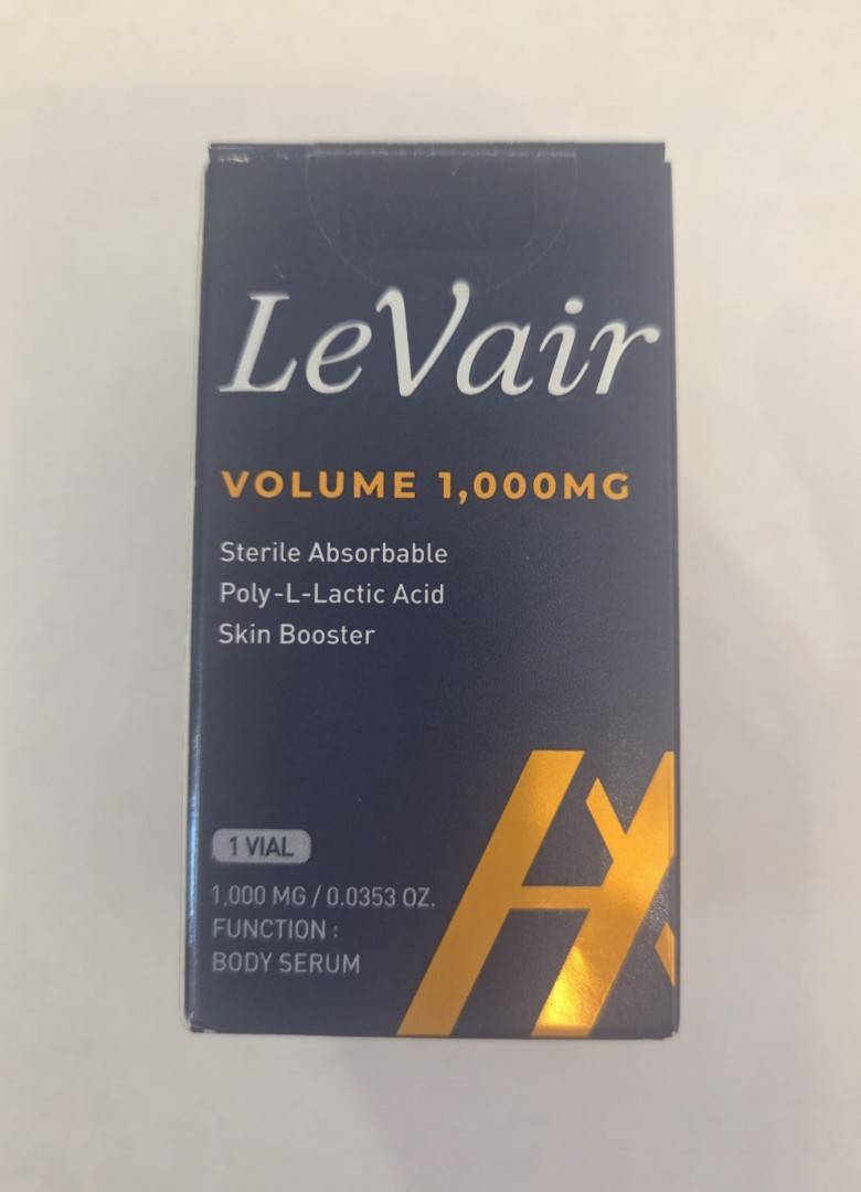 Levair Volume - PLLA filler + manitol + cmc - pudra 500 mg - 350 mg PLLA + 150 mg HA - 22ml