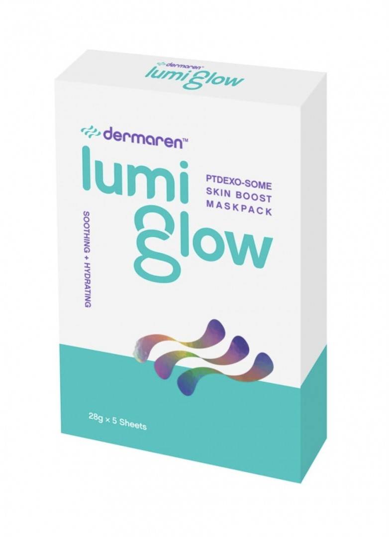 Masca Exozomi - Lumi Glow - 28g - Dermaren - cutie 5 bucati