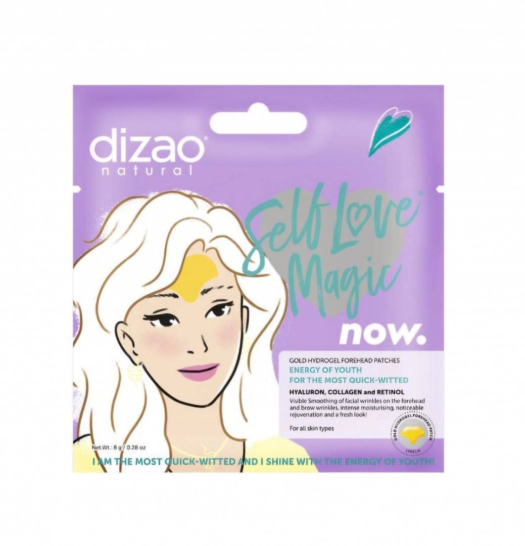 Patch-uri pt frunte - de hidrogel cu acid hialuronic, colagen și retinol - cutie 5 perechi