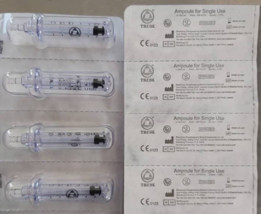 Rezerva Ampula Cartus 0.3ml - pt Hyaluron Pen - calitate medicala