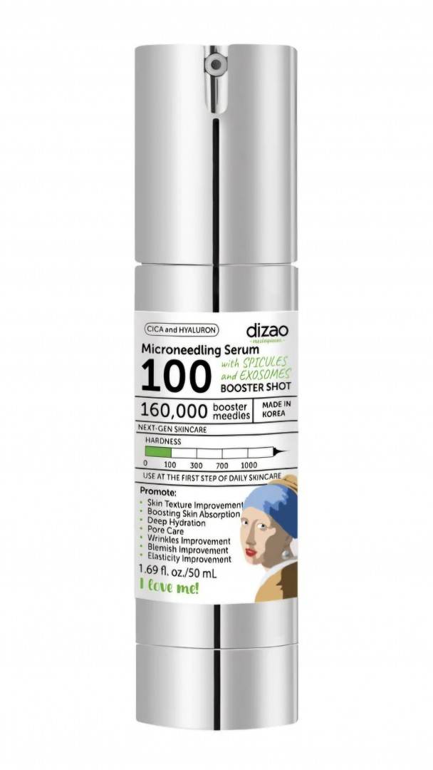 Ser Bio Microneedling - Spicule - Exozomi - Acid Hialuronic - Dizao - 100 Booster Shot -  160,000 ace - 50 ml