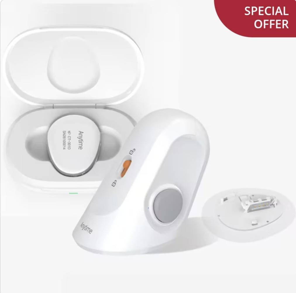 Sistem Monitorizare Continua Glicemie - Anytime CT3 - 14 zile  ( senzor + aplicator + transmitator + incarcator )