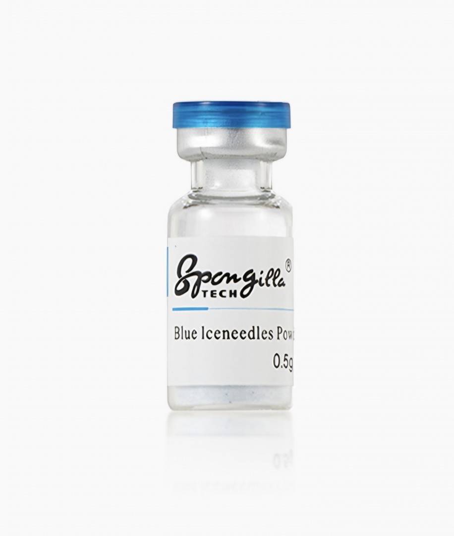 Spicule - Bio Microneedling - Spongilla - Blue IcenNeedles - Profesional - Pudra - Fiola 0.5 g - Cutie 20 fiole