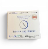 Ac seringa - ACE med - 34G - 4 mm - cutie 100 buc