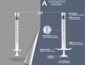 Seringa - Policarbonat - Luer Lok - 1 ml - 10 buc
