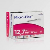 Seringa Embecta - cu ac 29G 13mm - 0.5 ml - cutie 100 buc